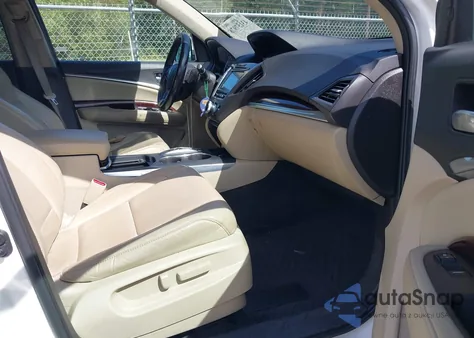 2016 Acura Mdx Technology Acurawatch Plus Packages/Technology Package из США, поврежденный, VIN 5FRYD3H44GB021895